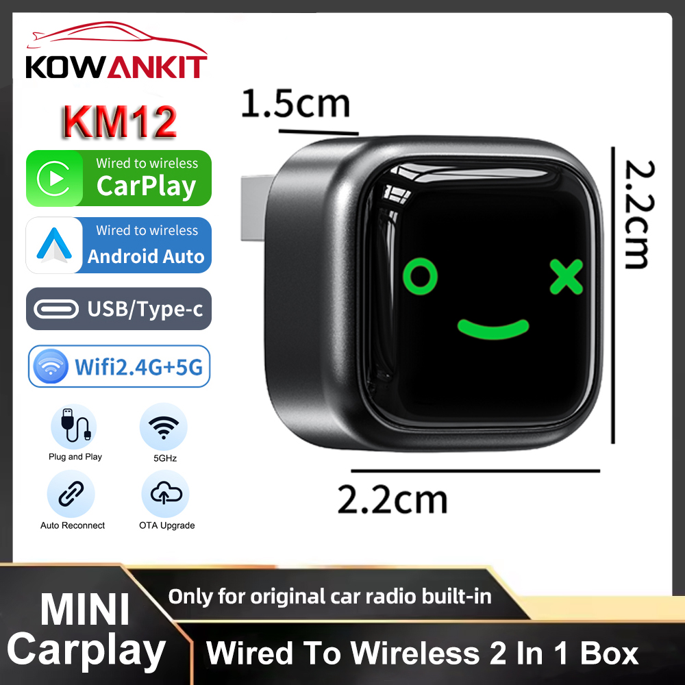 Car Accessories Online - 2026 2in1 Wireless Carplay Adapter Android