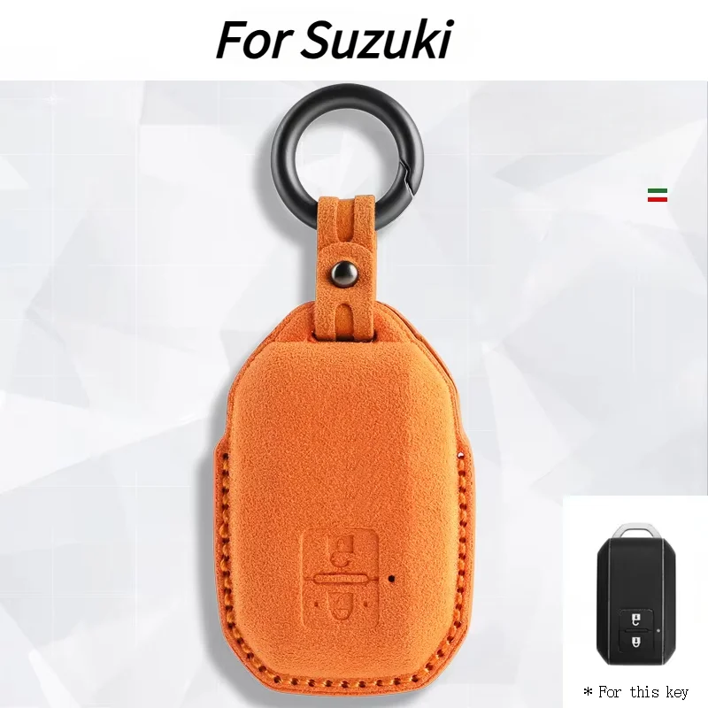 Car Accessories Ertiga - Car Key Case Cover Suede For