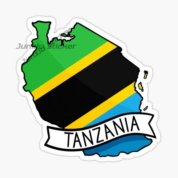 Car Accessories Zanzibar - TANZANIA ZANZIBAR Flag Car Sticker Landscape