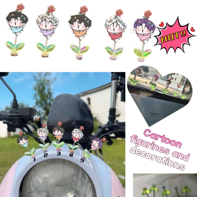 Car Accessories Japan - 5PCS Love and Deep Space Anime