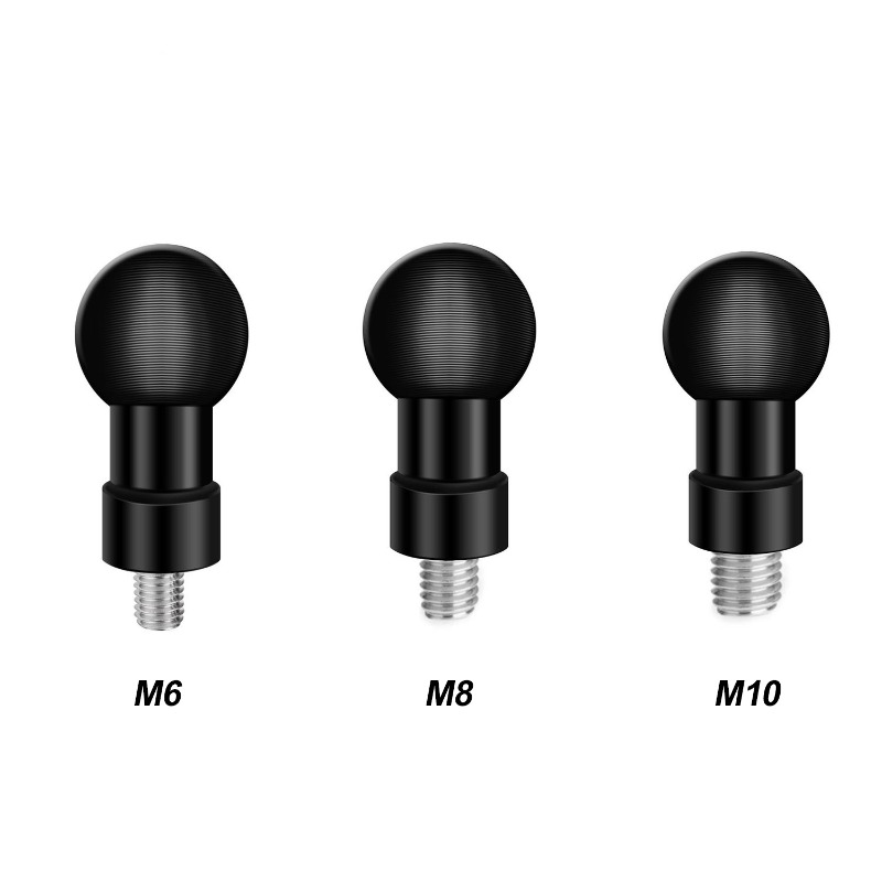 Car Accessories Online - Aluminum 17mm Ball Head Adapter to