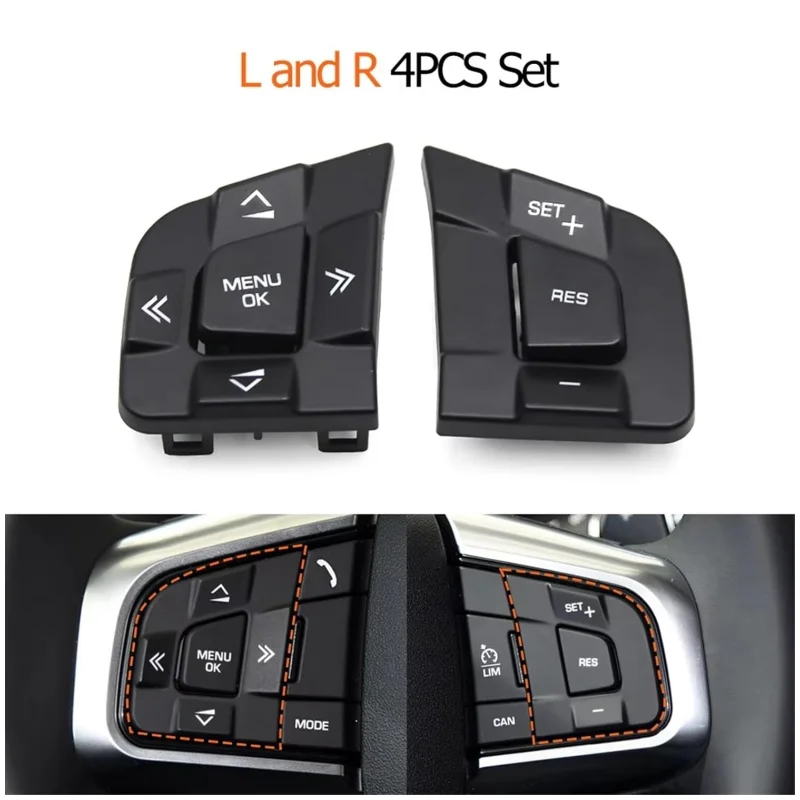 Steering Wheel Cover - LR095537 Steering Wheel Switch Button Cover
