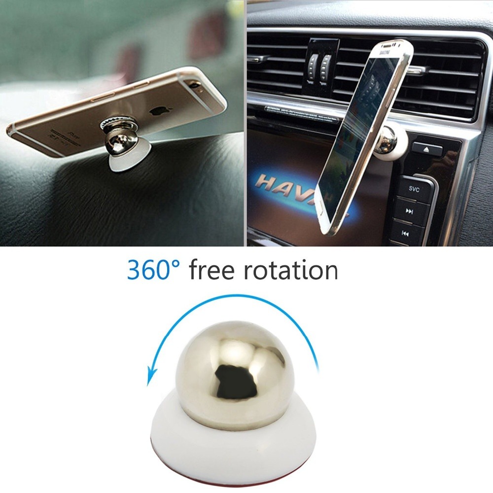 Car Accessories Qc - 360 Degree Car Phone Holder Magnetic