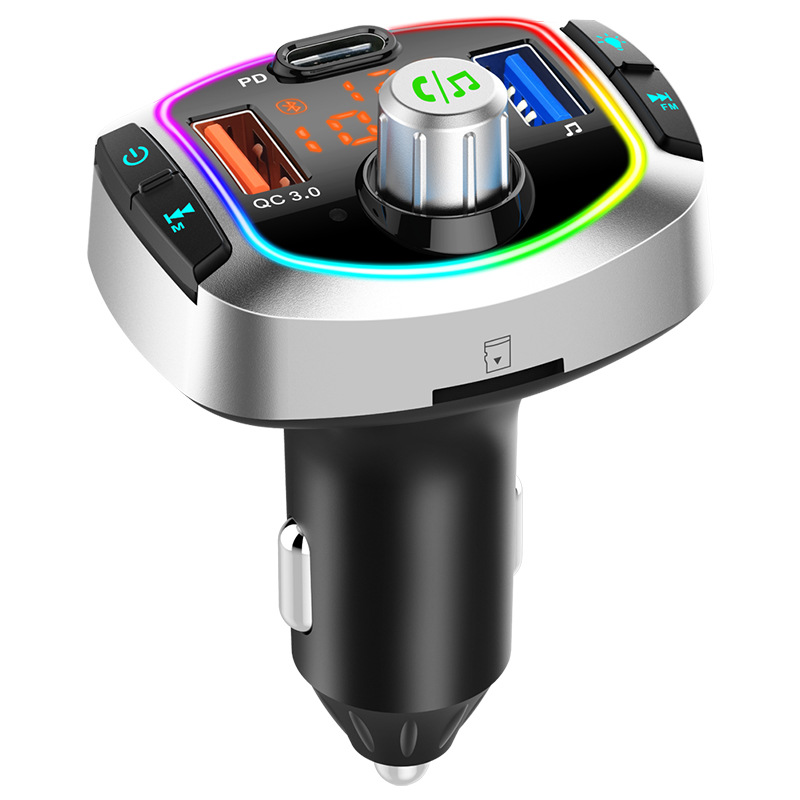 Car Accessories Qc - BC63 Bluetooth FM Transmitter Car MP3