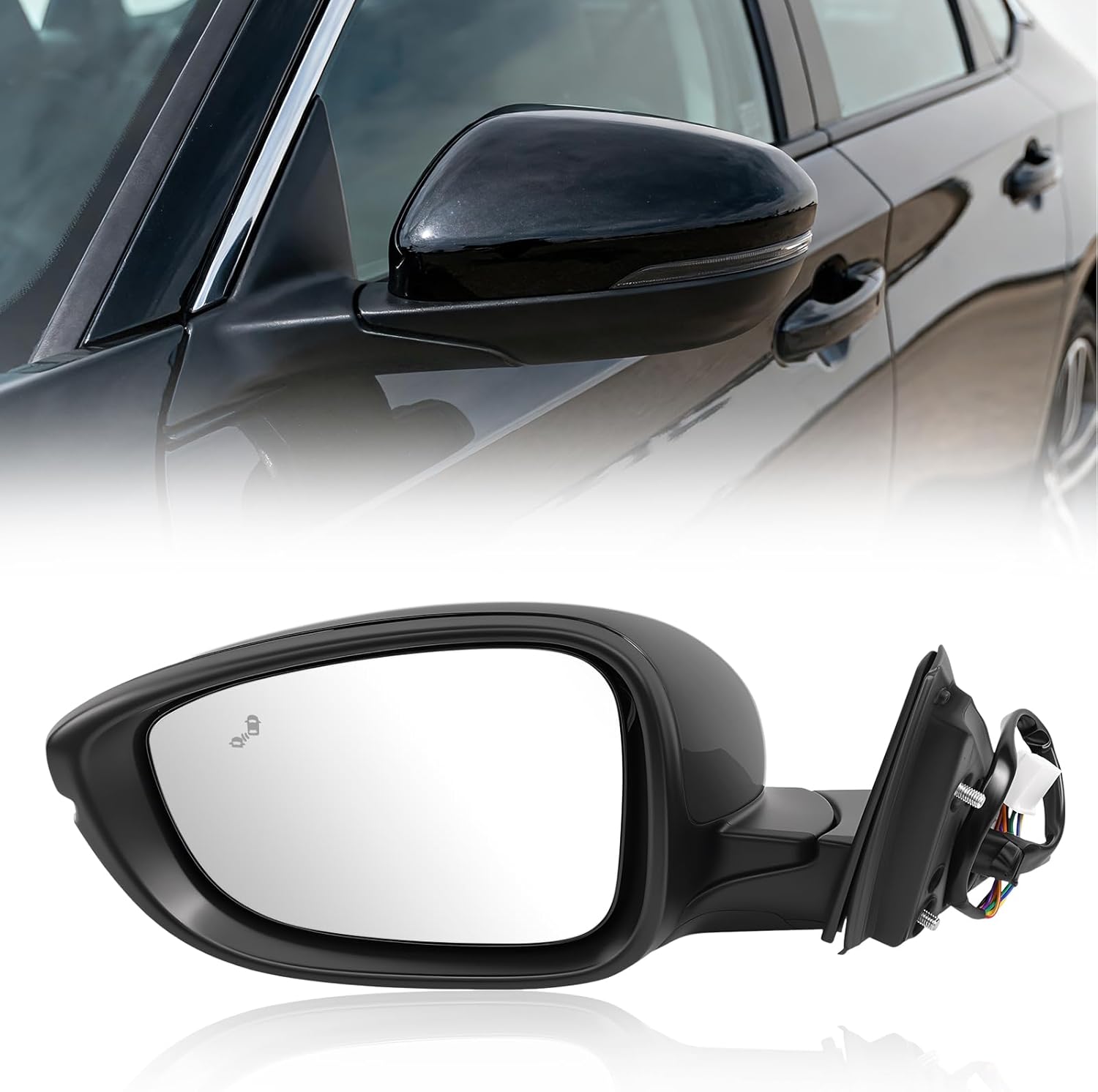 Car Blind Spot Mirror - Left Car Rearview Mirror For 2018-2022