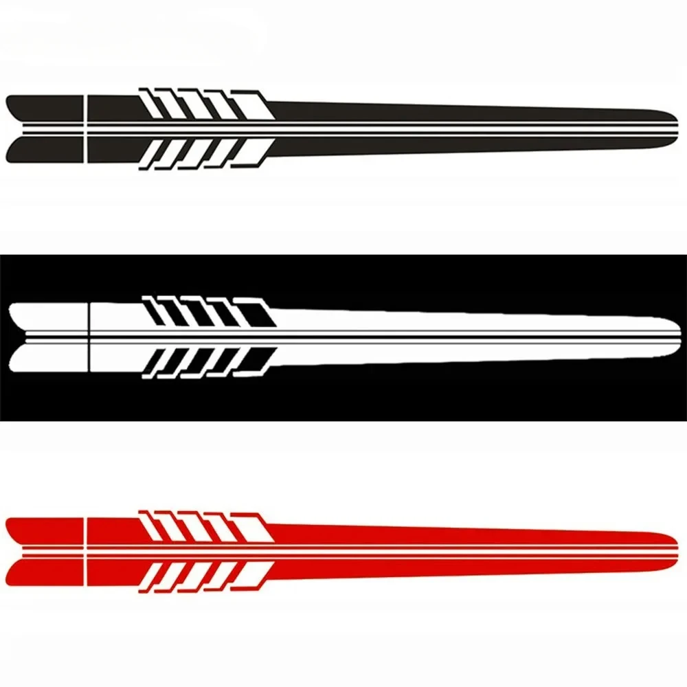 Car Accessories Racing - Car Door Side Stickers Wrap Racing