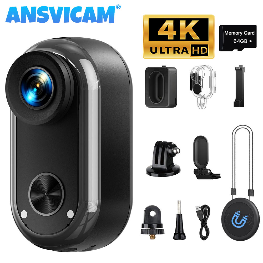 Car Accessories Online - ANSVICAM 4K HD Mini Wifi Action