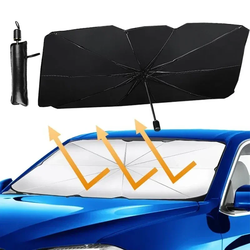 Car Accessories For Interior - 1PCS Car Sunshade Umbrella Sun Shade