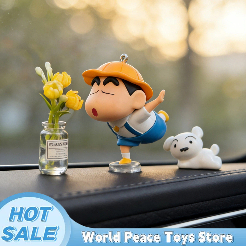 Car Accessories For Interior - Crayon Shin-Chan Car Dashboard Ornaments Auto