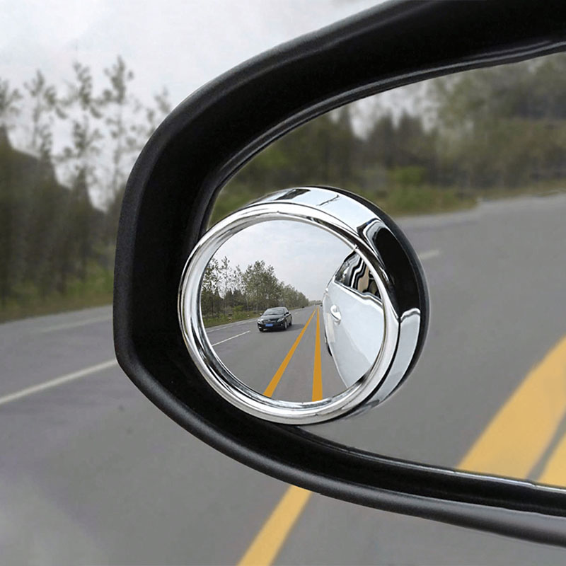 Car Blind Spot Mirror - 2PCS Convex Blind Spot Mirrors, 360°