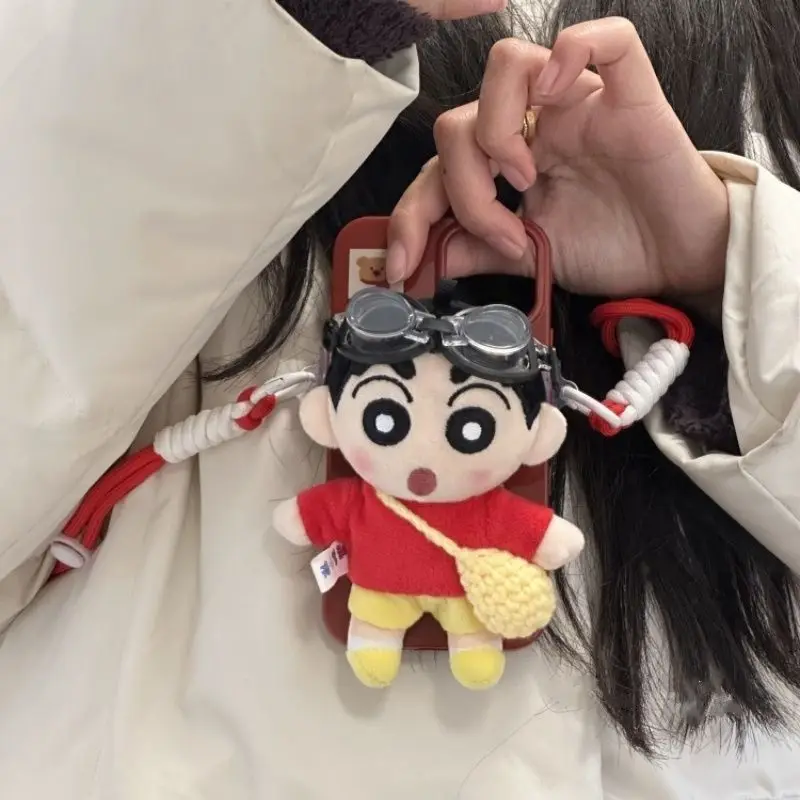 Car Accessories Japan - New Cute Crayon Shin-Chan Keychain Girl