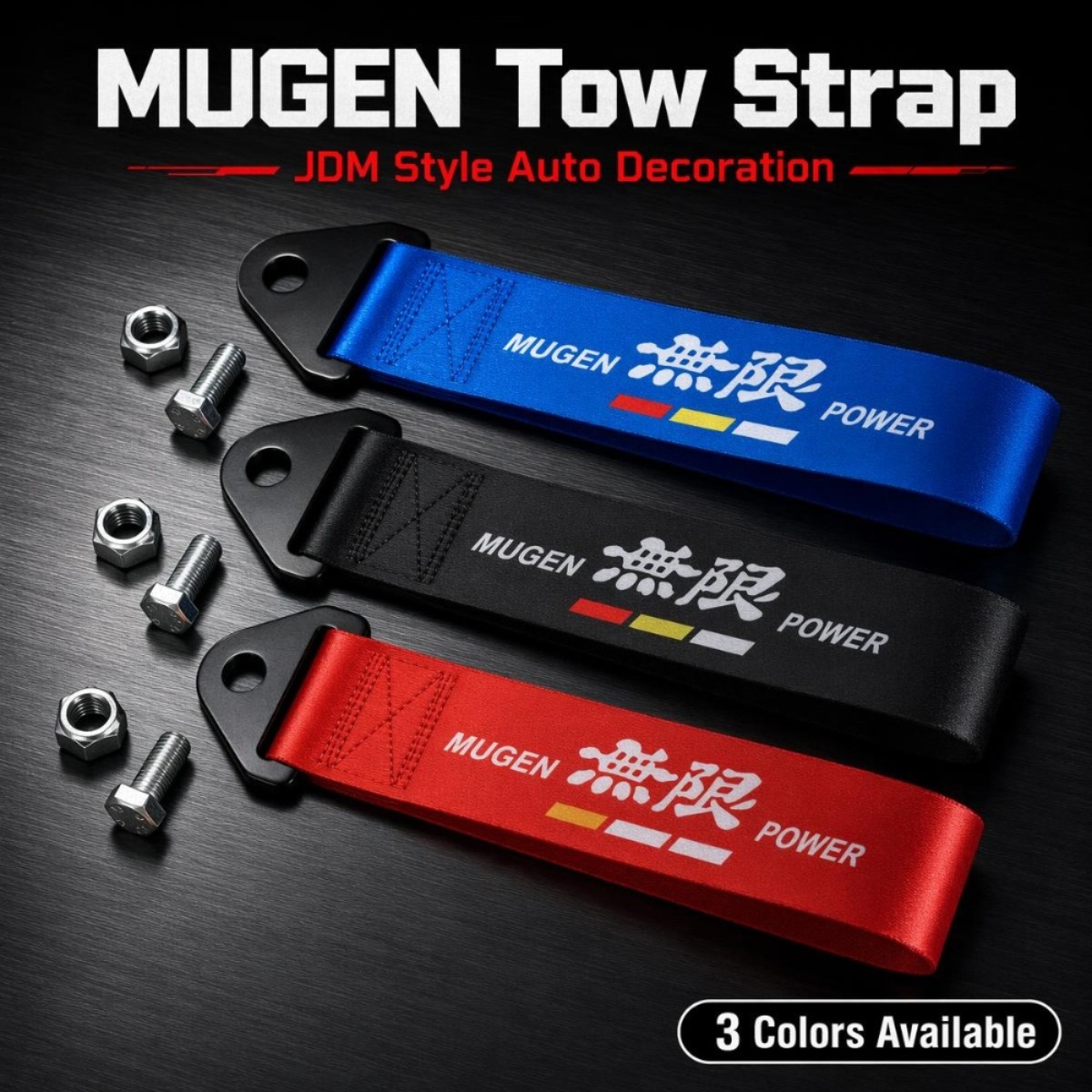 Car Accessories Racing - Car RACING Towing Rope JDM Decor