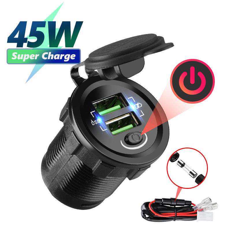Car Accessories Qc - QC3.0 36W Car Usb Charger Auto