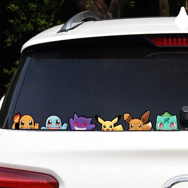 Car Accessories Window - Pokémon car window sticker, Pokémon Gengar