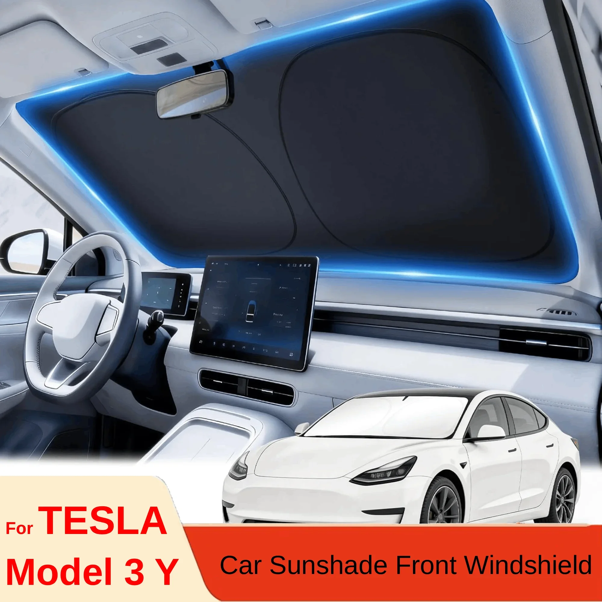 Car Accessories Window - For Tesla Model Y Juniper Car