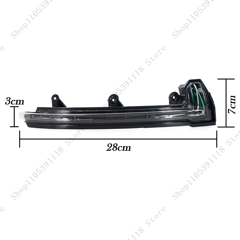 Car LED Rear View Mirror Turn  - Car Blind Spot Mirror review and price