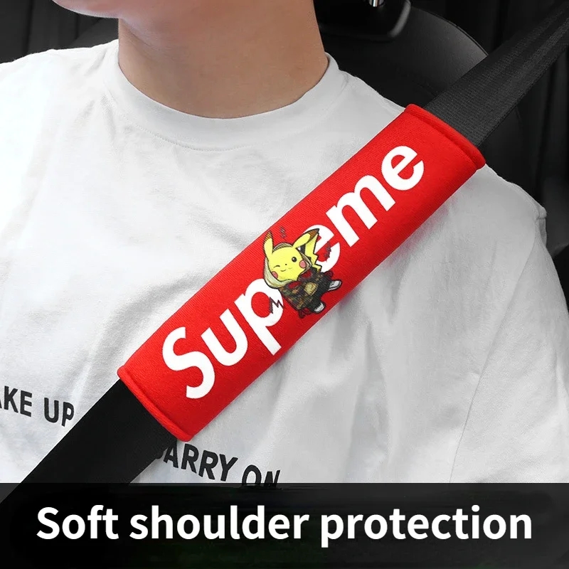 Pokemon Car Seat Belt Shoulder - Car Accessories Japanese review and price