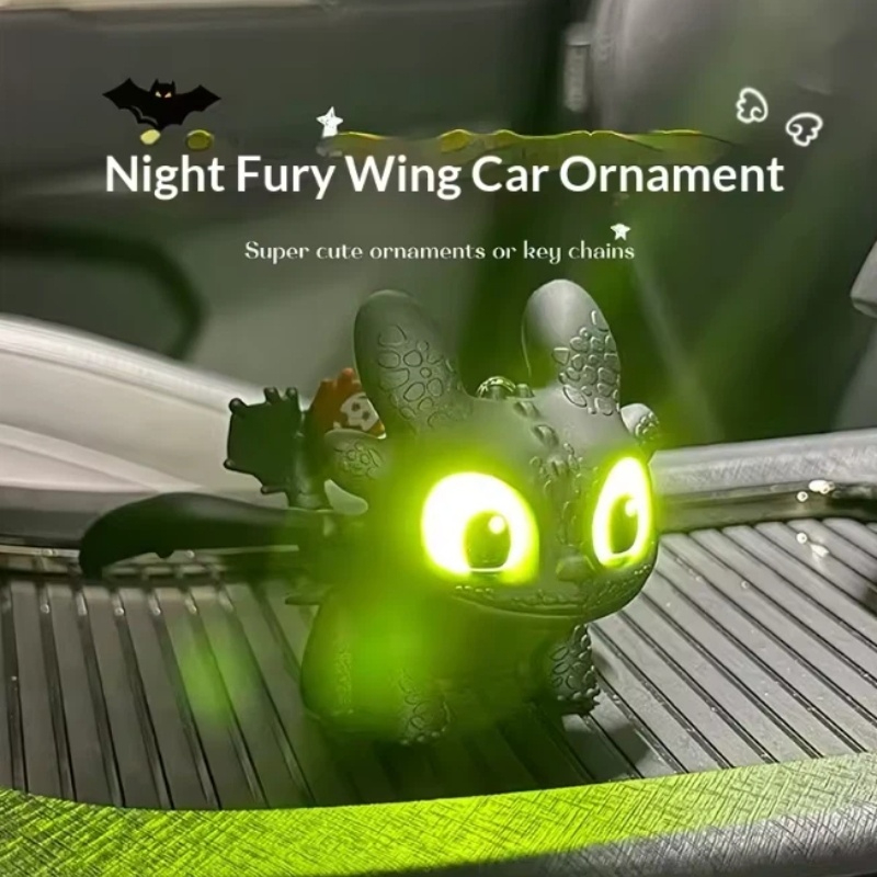 Genuine Cute Glowing Toothless - Car Accessories For Dashboard review and price