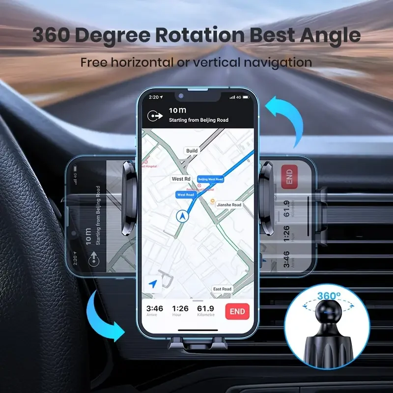 Universal Car Air Vent Phone H - Car Accessories For Interior review and price