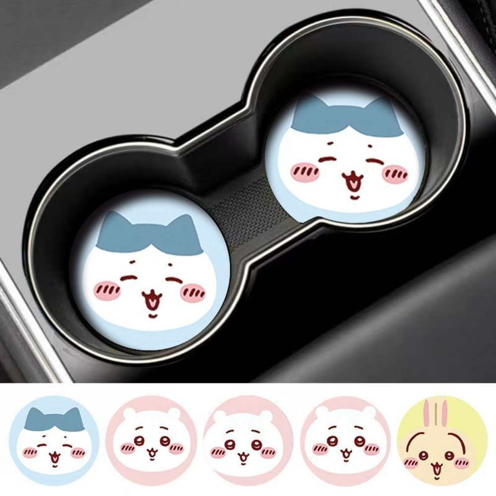2pcs Chiikawa Car Anti Slip Cu - Car Accessories Japanese review and price