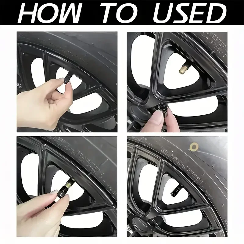 4Pcs Aluminum Tire Valve Caps  - Steering Wheel Cover review and price