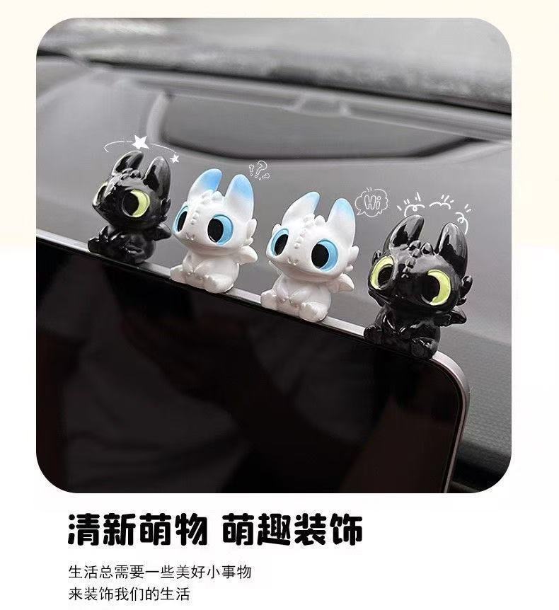 Cute toothless baby doll figur - Car Accessories For Dashboard review and price