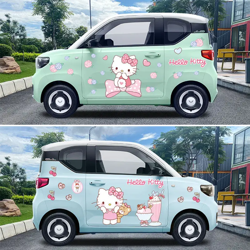 Hello Kitty Car Sticker Cover  - Car Accessories Japanese review and price