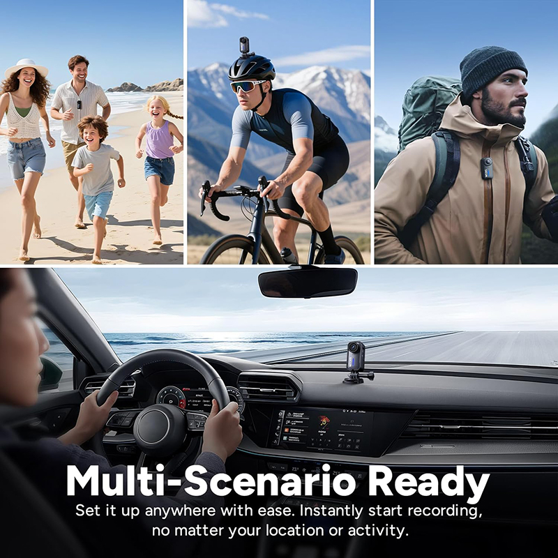 SJCAM C110+ Action Camera Six  - Car Accessories Online review and price