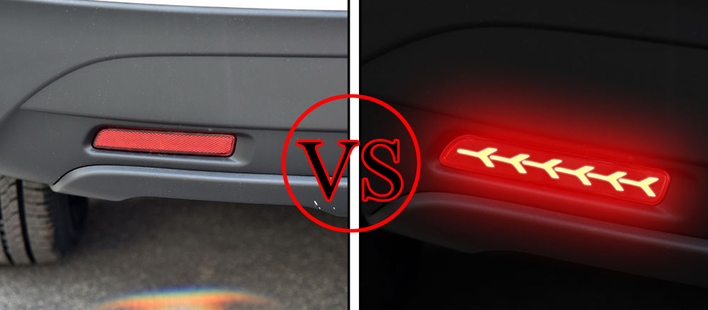 2Pcs Car LED Rear Bumper Light - Car Accessories Ertiga review and price