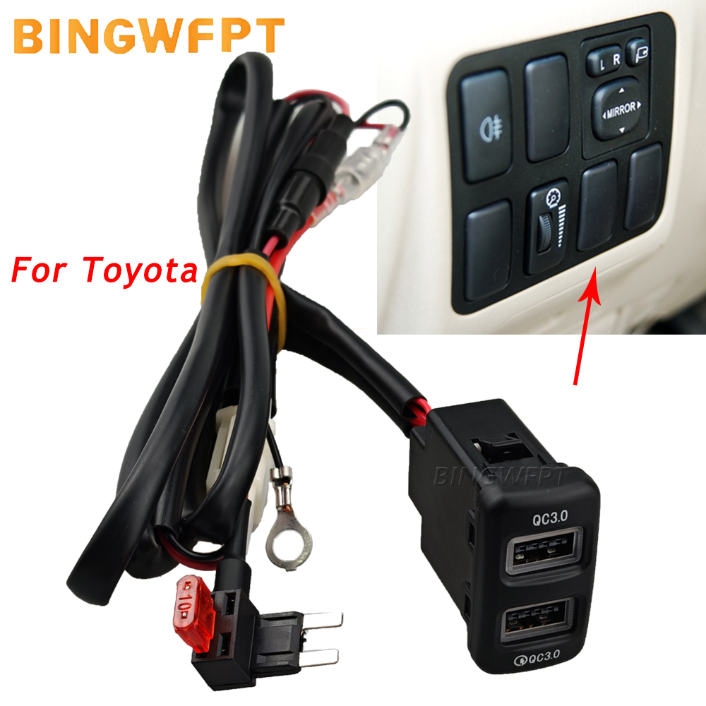 Car USB Port Socket QC Quick C - Car Accessories Qc review and price