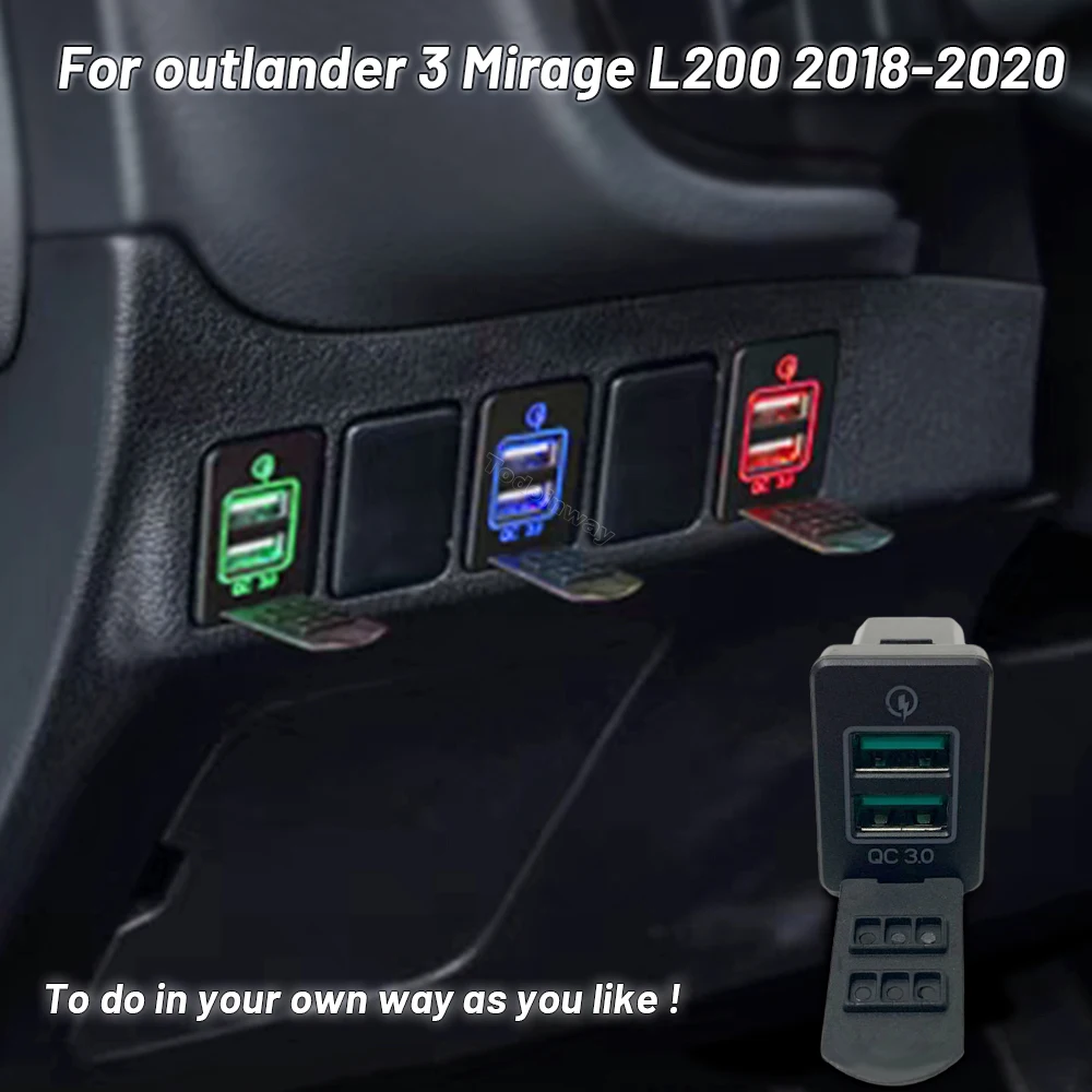 LED QC 3.0 Fast Car Usb Charge - Car Accessories Qc review and price