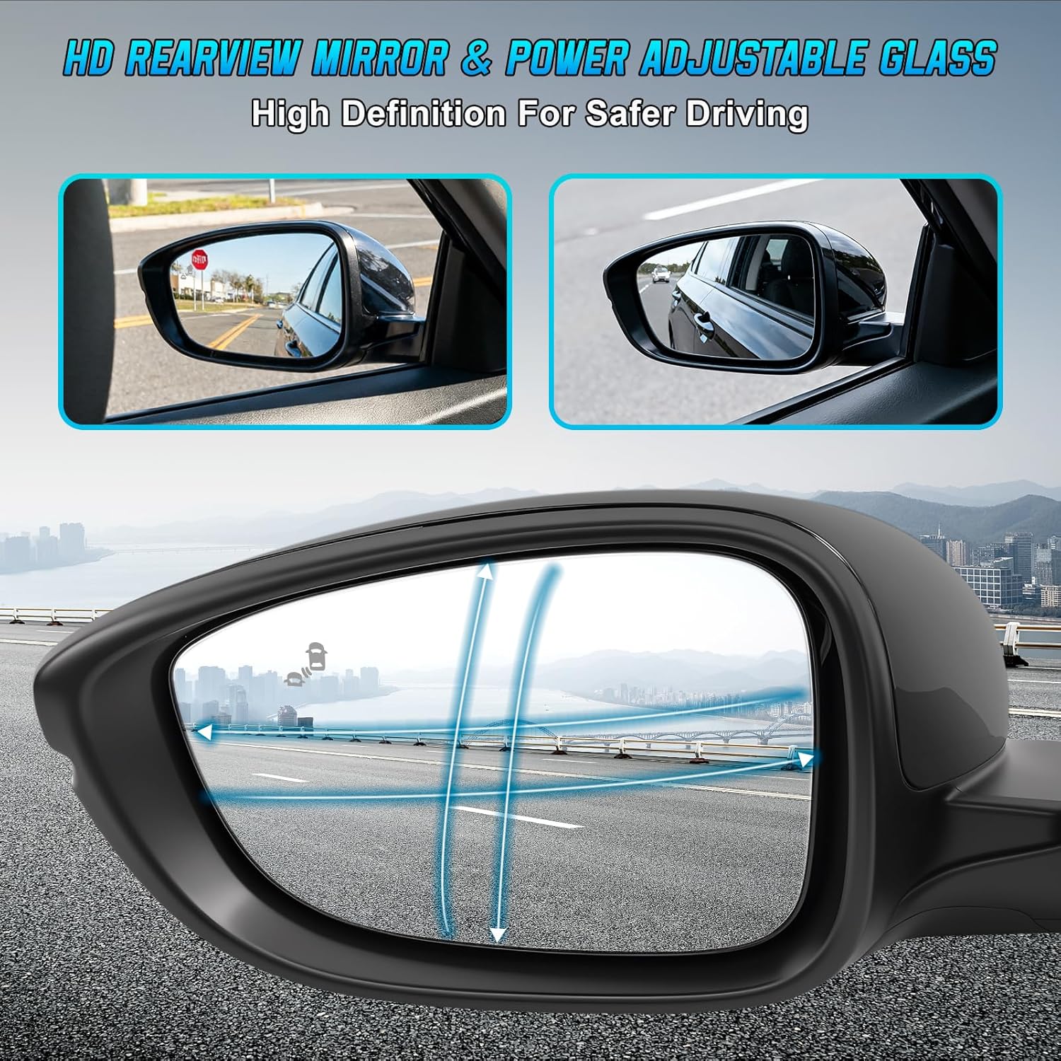 Left Car Rearview Mirror For 2 - Car Blind Spot Mirror review and price