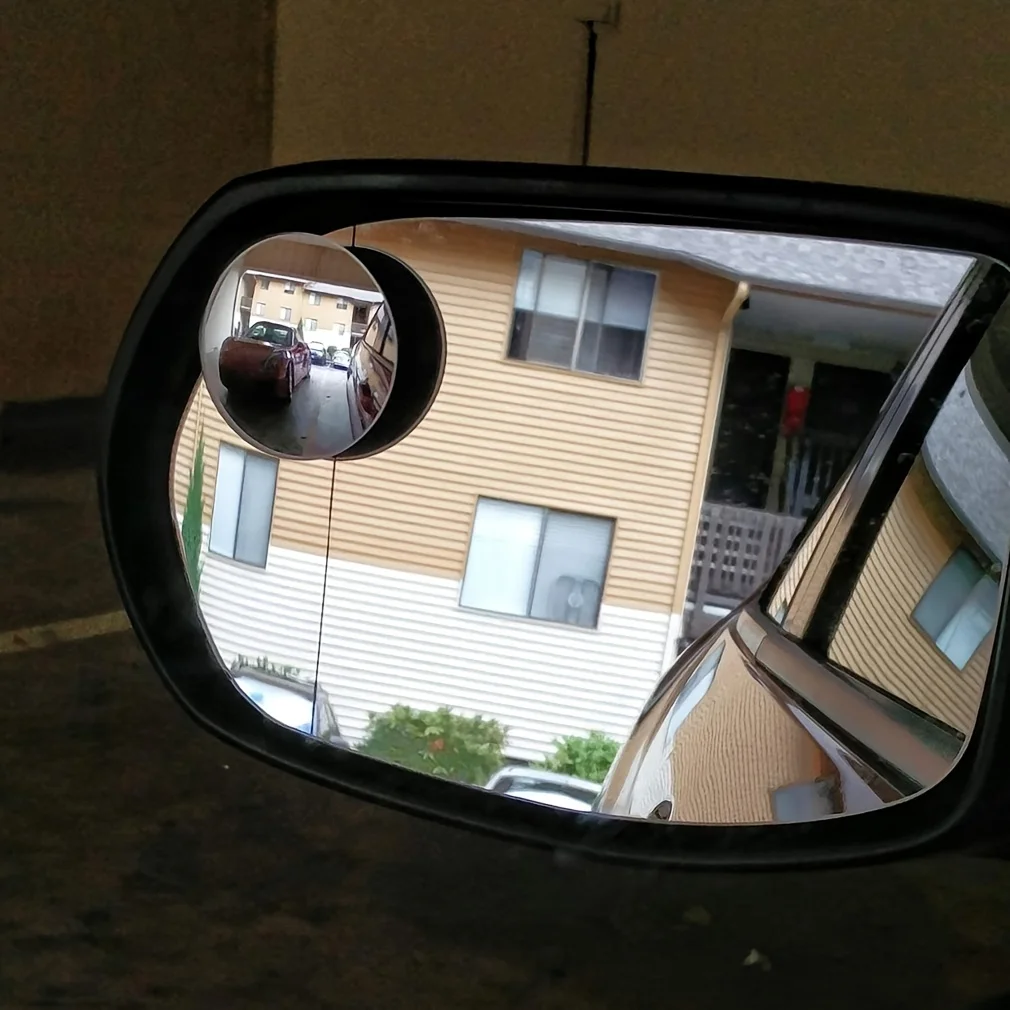 2pcs Car Rearview Mirror Round - Car Blind Spot Mirror review and price