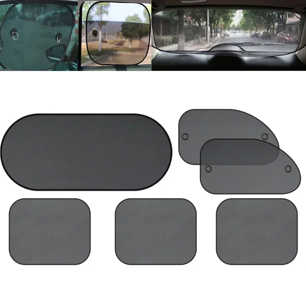 1Set Black Window Curtain Side - Car Accessories Window review and price