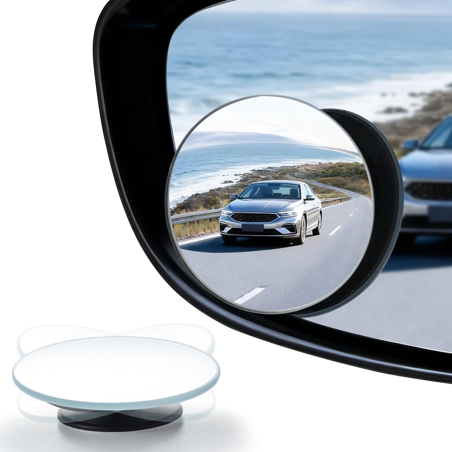 Blind Spot Mirror, Round HD Gl - Car Blind Spot Mirror review and price