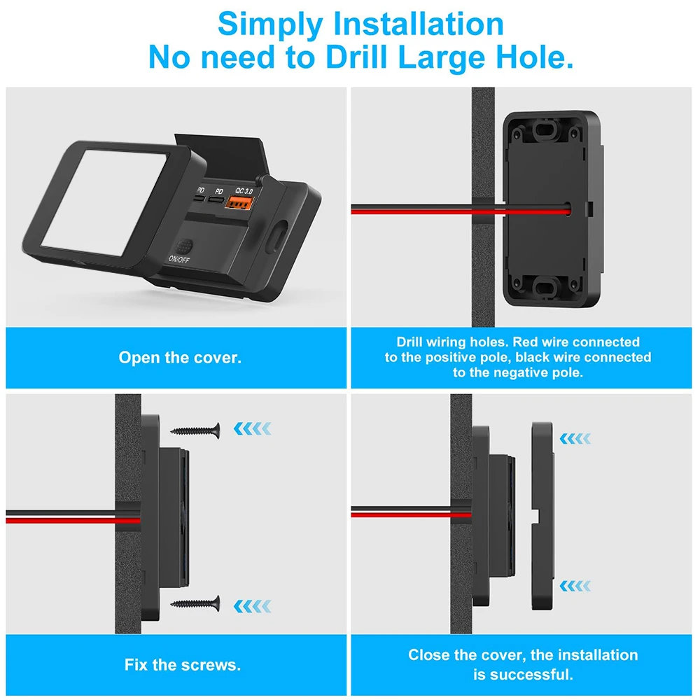 2025 4 Ports 12V RV USB Outlet - Car Accessories Qc review and price