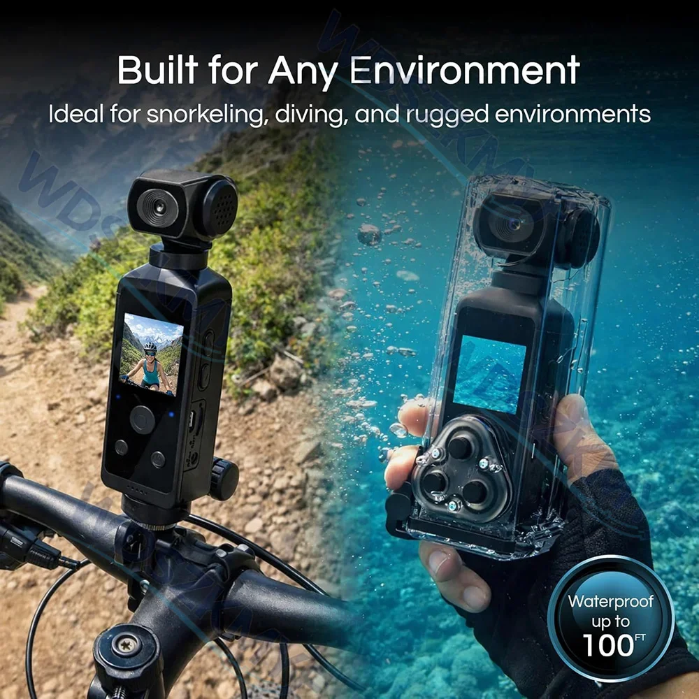 4K Pocket Action Camera 270° R - Car Accessories Online review and price