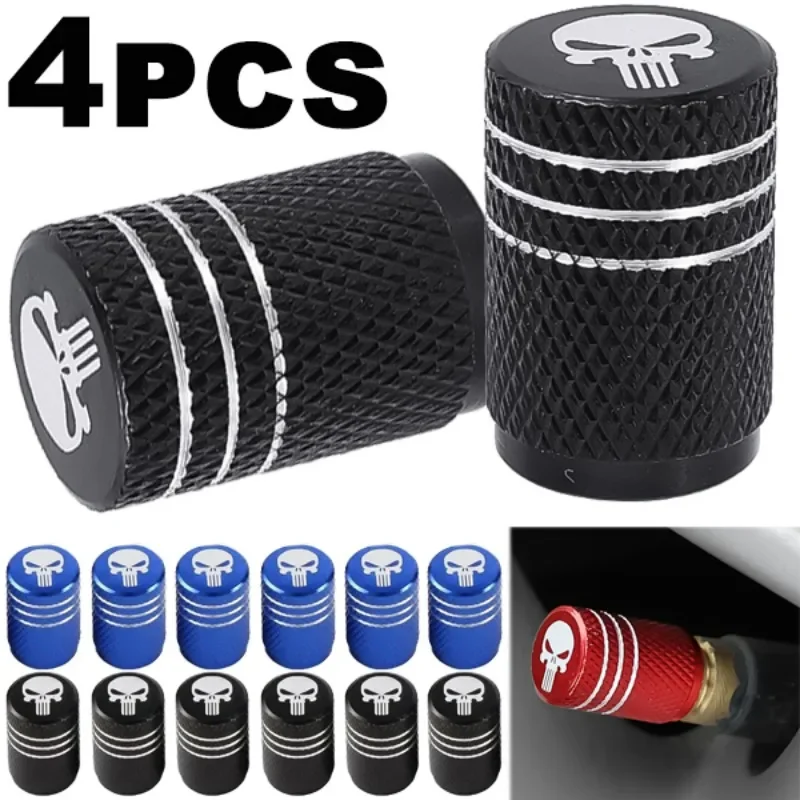 NEW 4pcs Skull Pattern Tire Va - Steering Wheel Cover review and price
