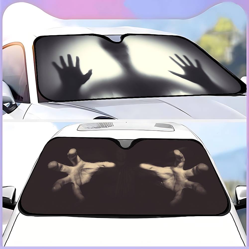 Creepy Ghost Hand Light Car Su - Car Accessories Window review and price