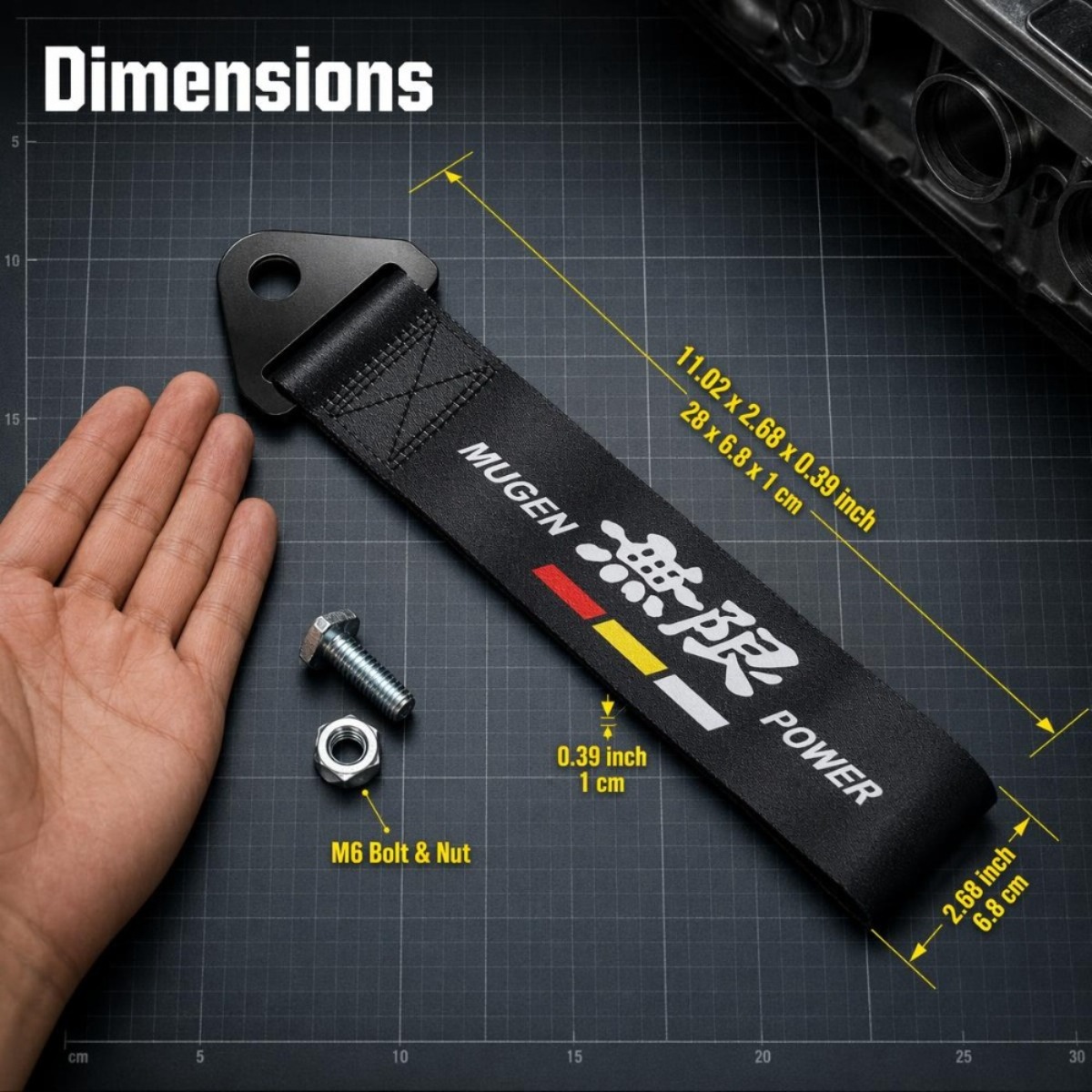 Car RACING Towing Rope JDM Dec - Car Accessories Racing review and price