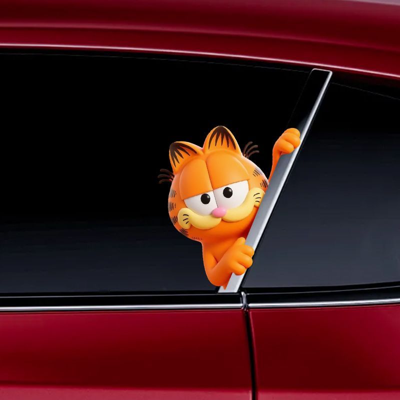 Garfield anime cartoon cute fu - Car Accessories Window review and price