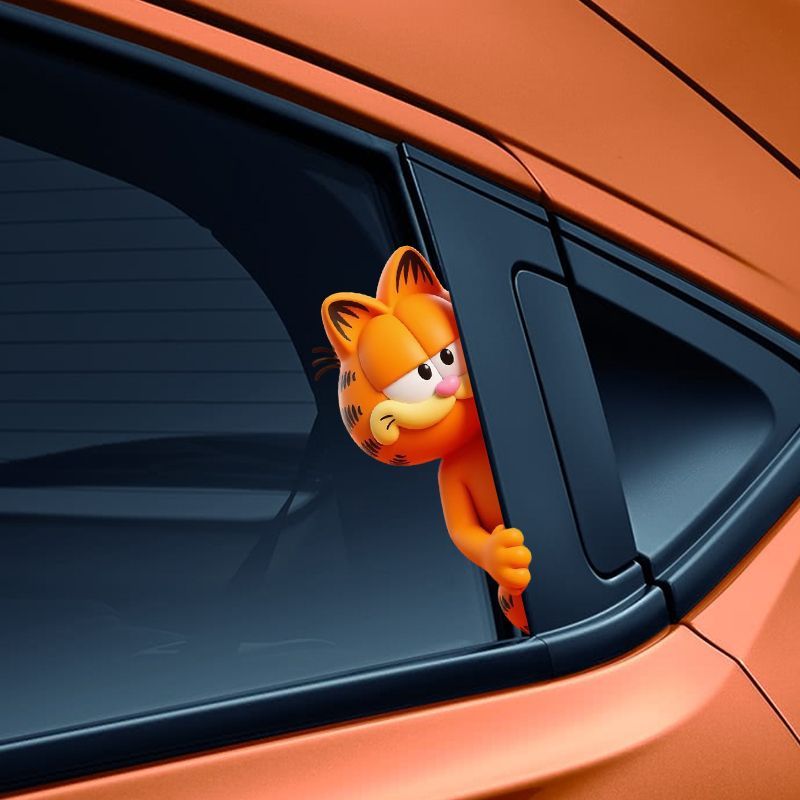 Garfield anime cartoon cute fu - Car Accessories Window review and price