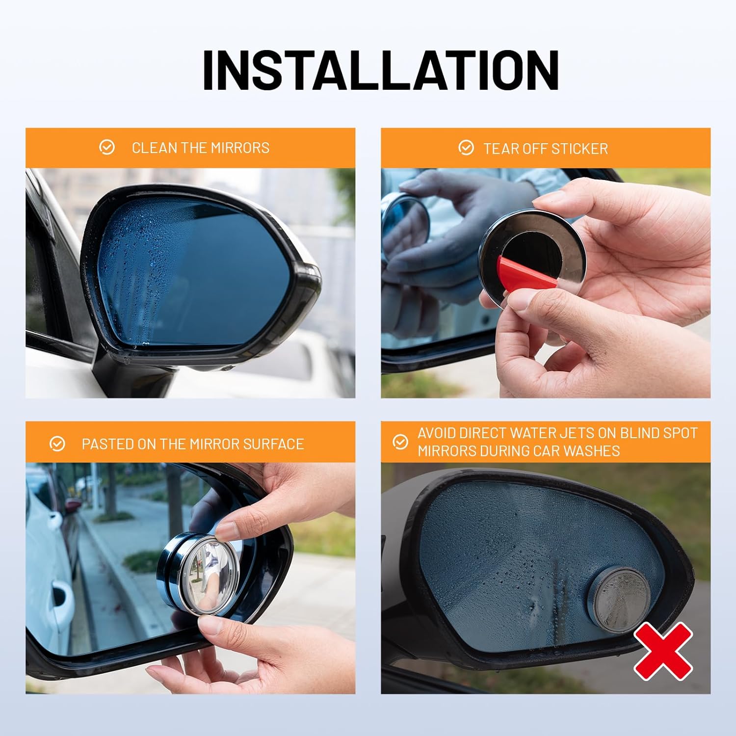 WildAuto Round Blind Spot Mirr - Car Blind Spot Mirror review and price