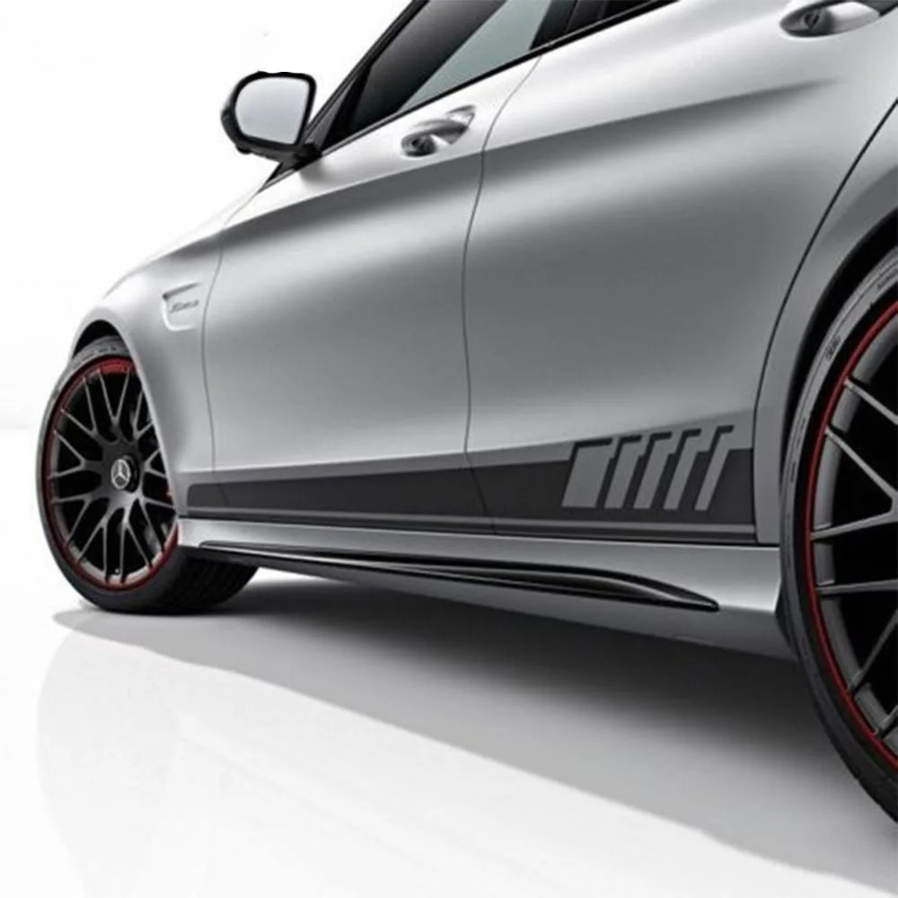 Car Side Stripe Vinyl Decal St - Car Accessories Racing review and price