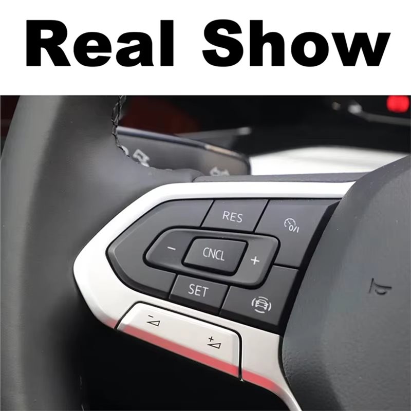 For VW Golf 8 2020-2021 T-Cros - Steering Wheel Cover review and price