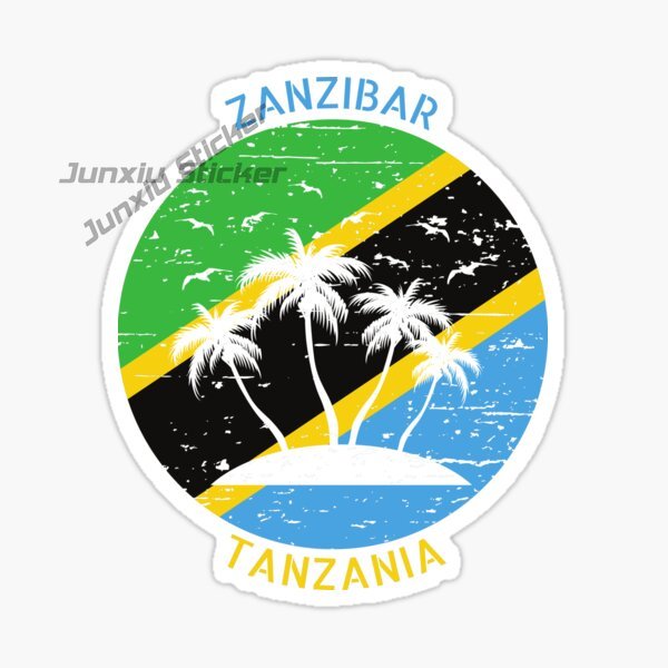 TANZANIA ZANZIBAR Flag Nationa - Car Accessories Zanzibar review and price