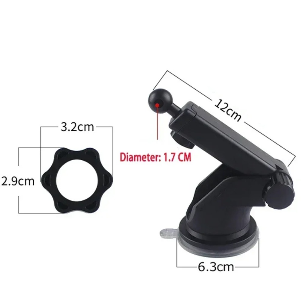 17mm Ball Desk Holder Base Car - Car Accessories For Dashboard review and price