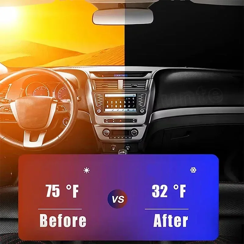 Car Front Window Sunshade UV P - Car Accessories Window review and price