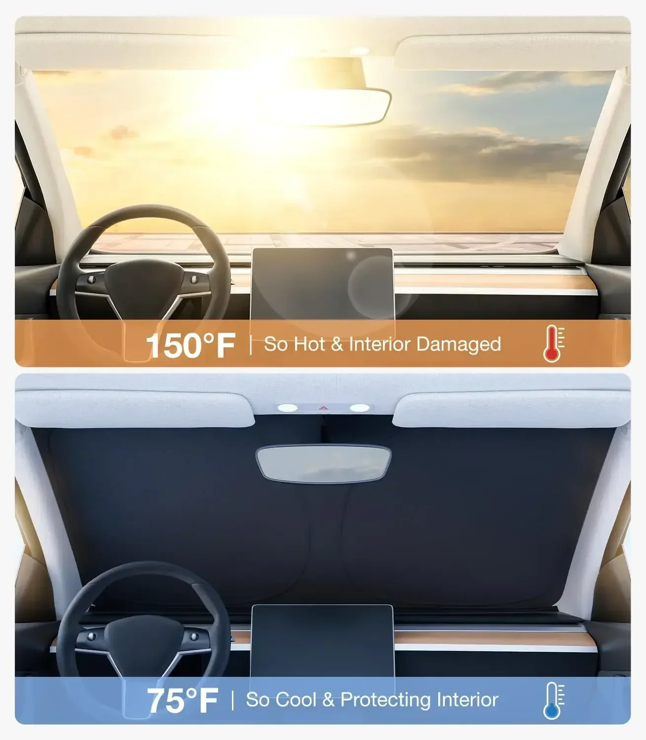 For Tesla Model Y Juniper Car  - Car Accessories Window review and price