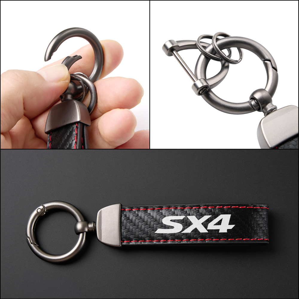 Car PU Leather Keychain For Su - Car Accessories Ertiga review and price